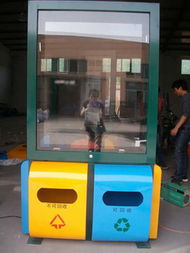 戶外廣告垃圾箱批發零售，弘盛廣告制品廠專業制造
